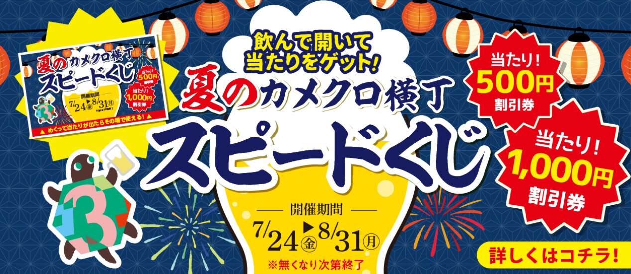 横丁スピードくじ