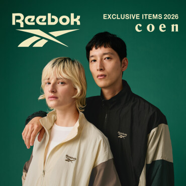 秋もReebokコラボ商品ございます。