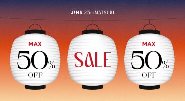 JINS 25TH MATSURI 第二弾スタート！